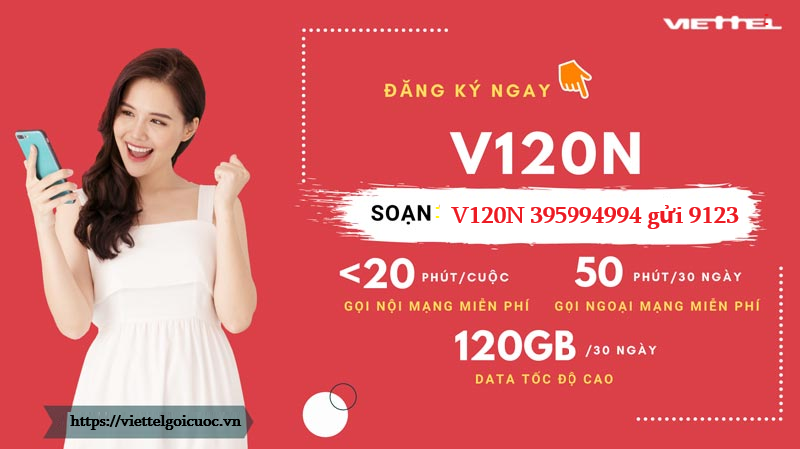 Gói cước V120N Viettel