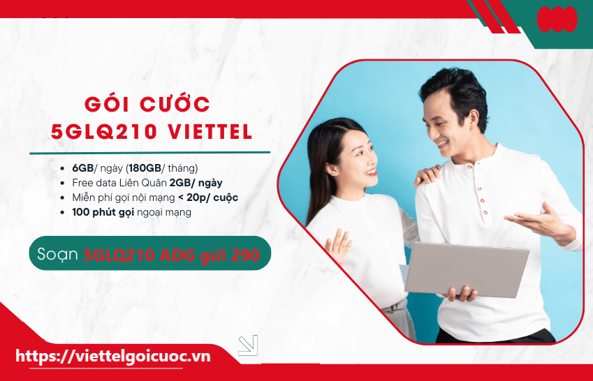 Gói cước 5GLQ210 Viettel